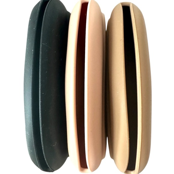 Mini Soft Silicone Rubbery Pouch - Beige - Picture 3 of 5